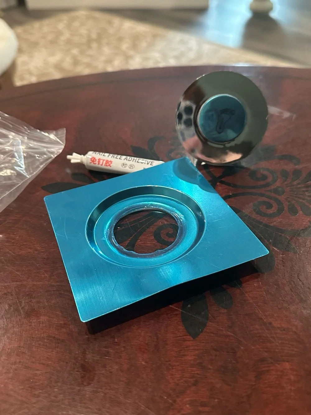 Stainless steel smooth edge, bathroom shower 🚿 , drain cover high-quality NWOT!